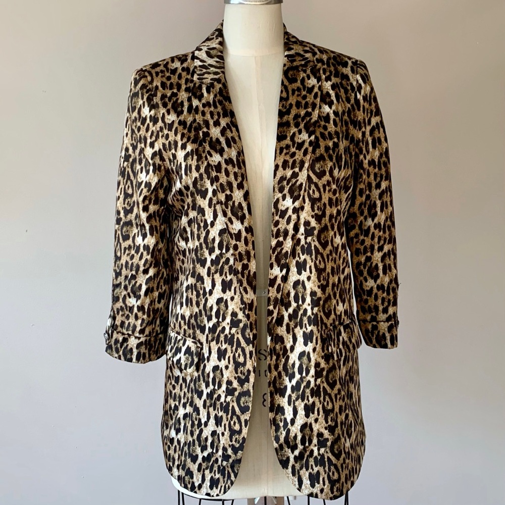 Philosophy Leopard Blazer